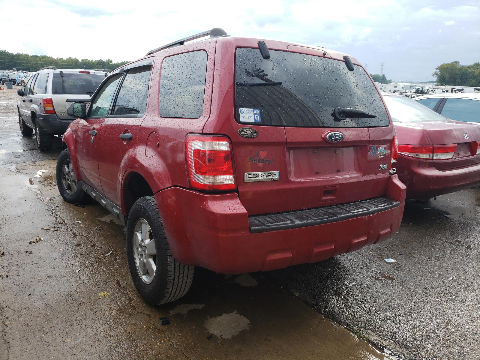 Photo 3 from auction – 2011 FORD ESCAPE with VIN 1FMCU9DG1BKA69229
