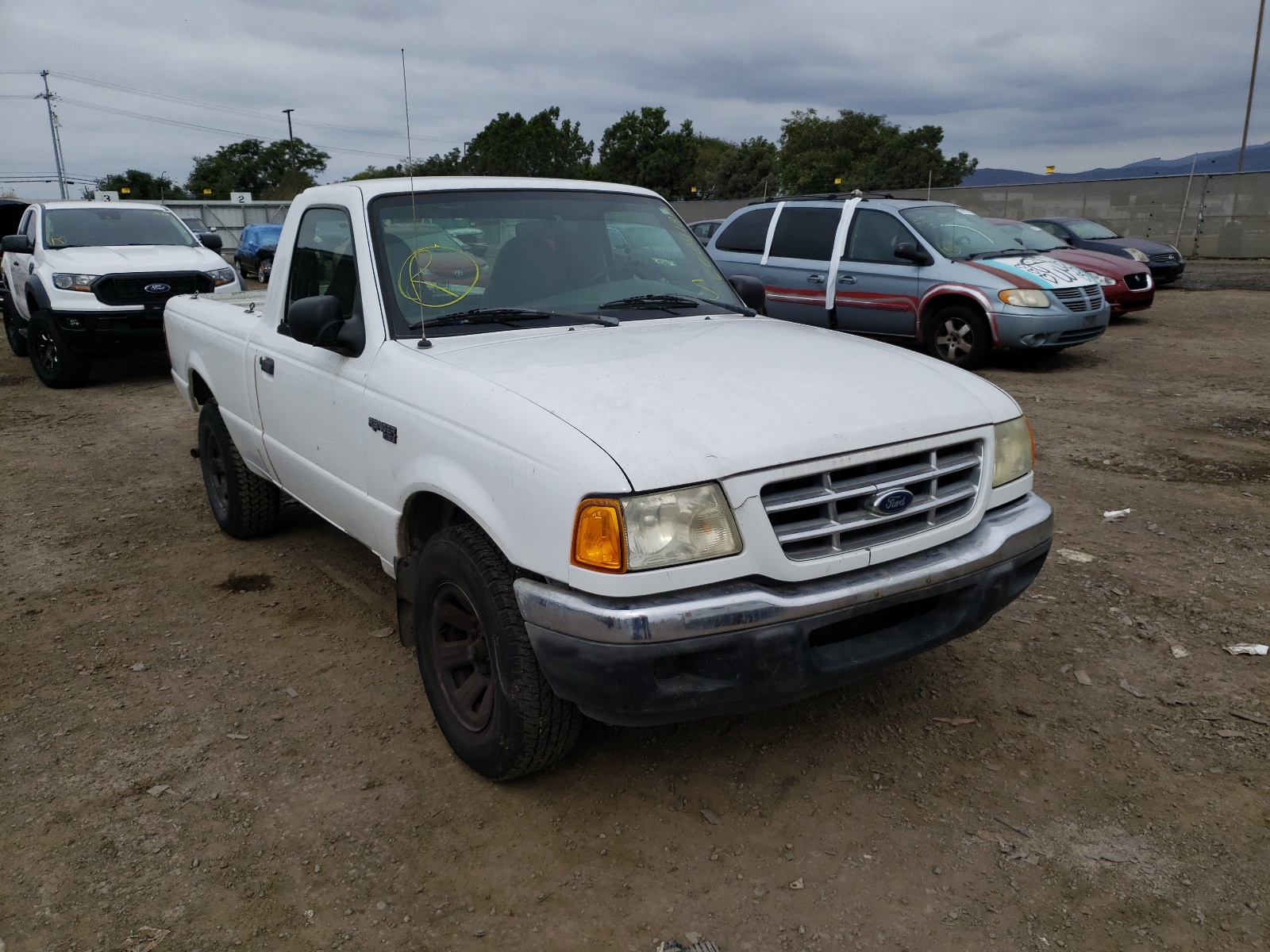 FORD RANGER 2002 with VIN 1FTYR10DX2PA81164 - Photo from auction