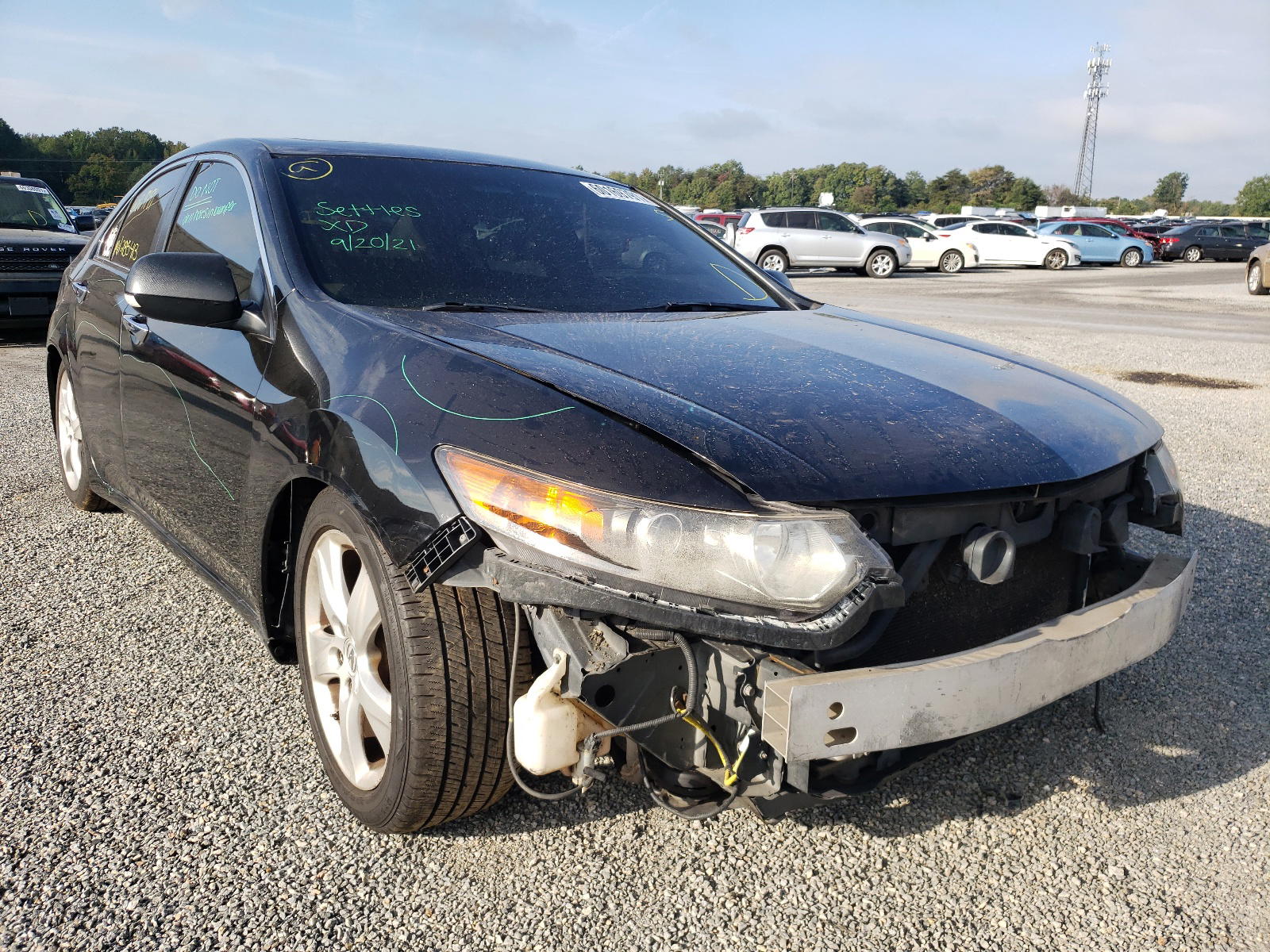 ACURA TSX 2011 with VIN JH4CU2F61BC007533 - Photo from auction