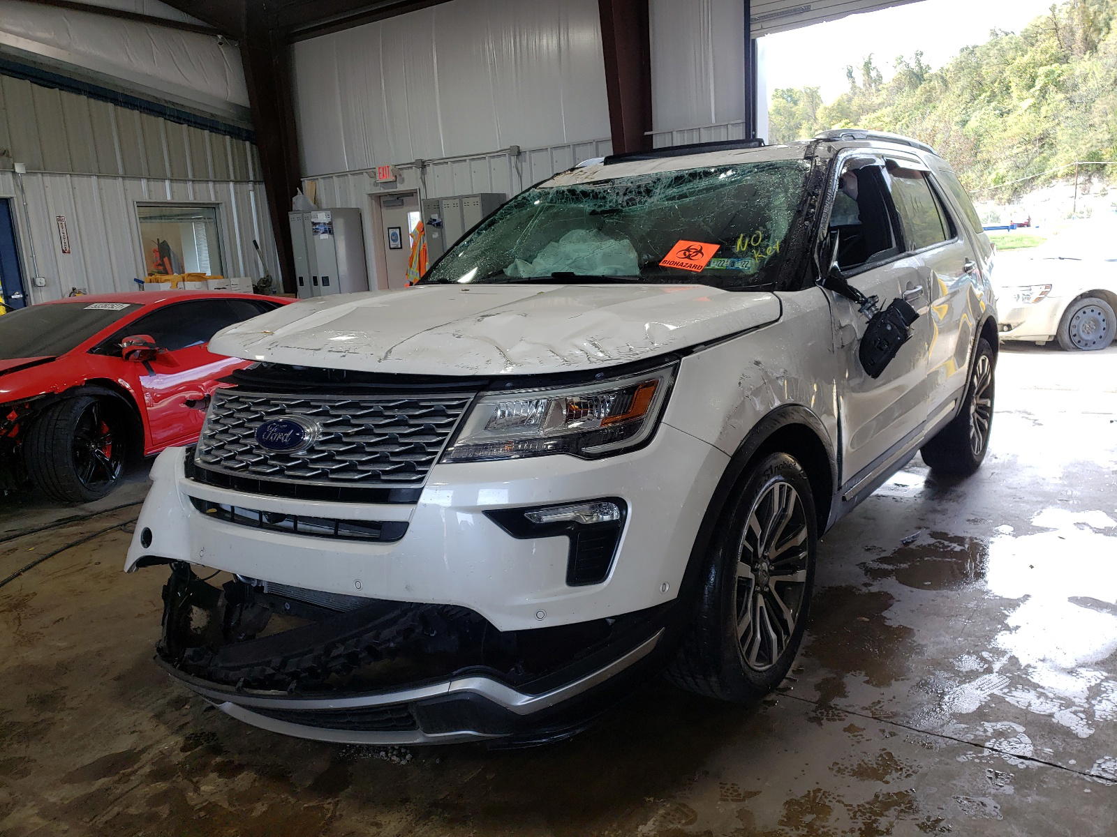 Photo 2 from auction – 2018 FORD EXPLORER P with VIN 1FM5K8HT7JGC40034