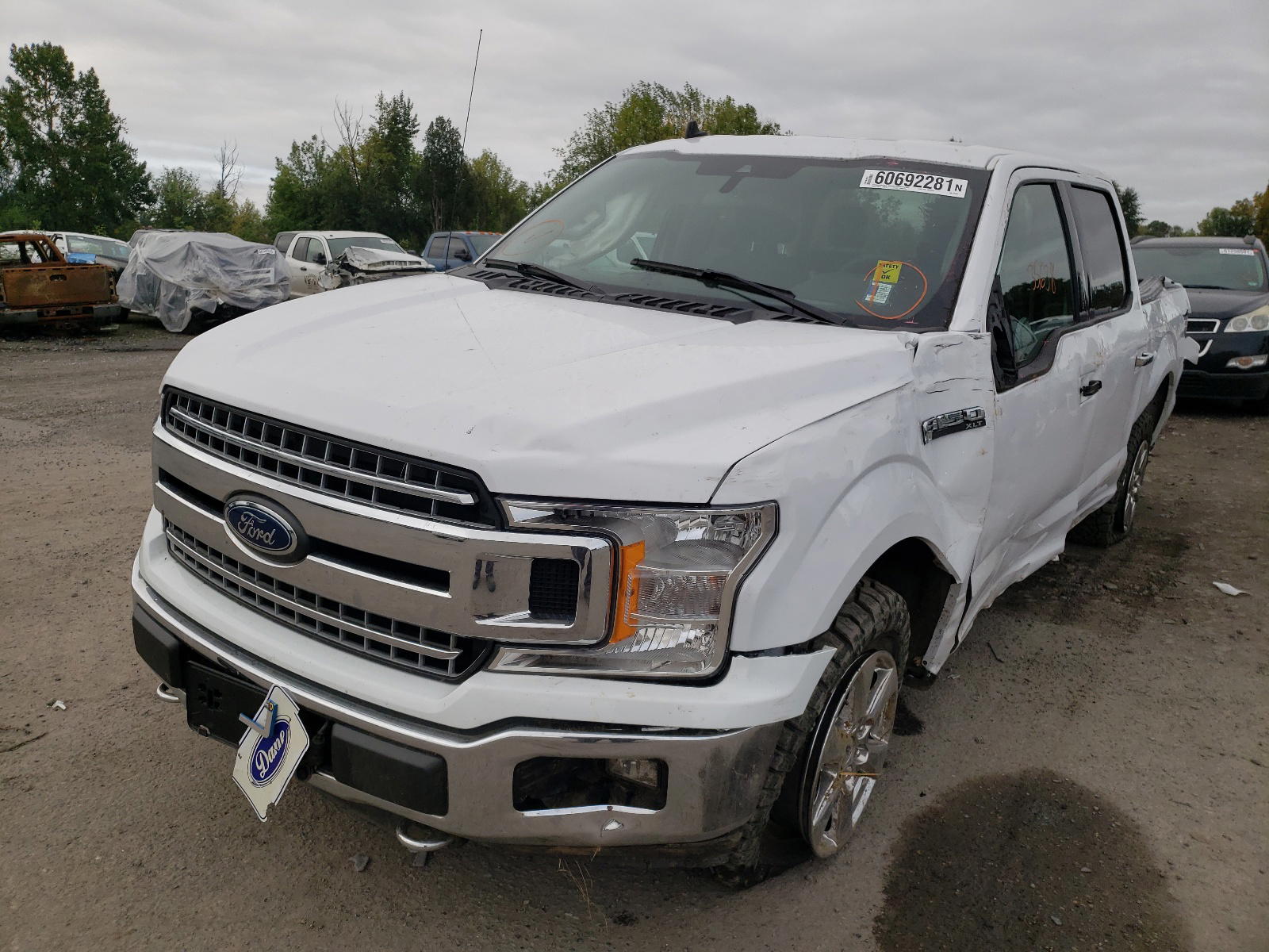 Photo 2 from auction – 2019 FORD F150 SUPER with VIN 1FTEW1E45KKD39463