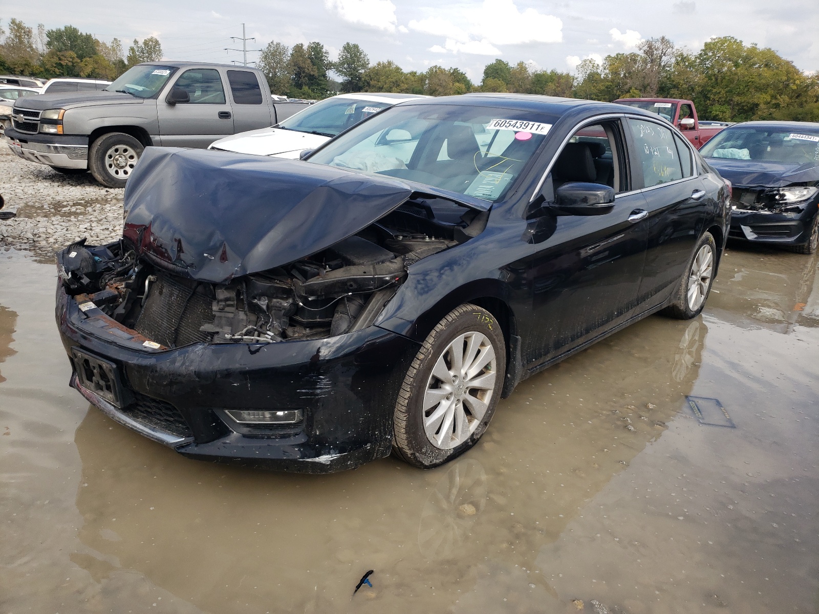 Photo 2 from auction – 2013 HONDA ACCORD EXL with VIN 1HGCR2F85DA157696