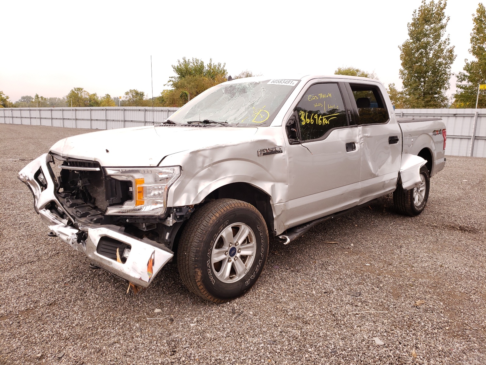 Photo 2 from auction – 2019 FORD F150 SUPER with VIN 1FTEW1EP6KFB67611
