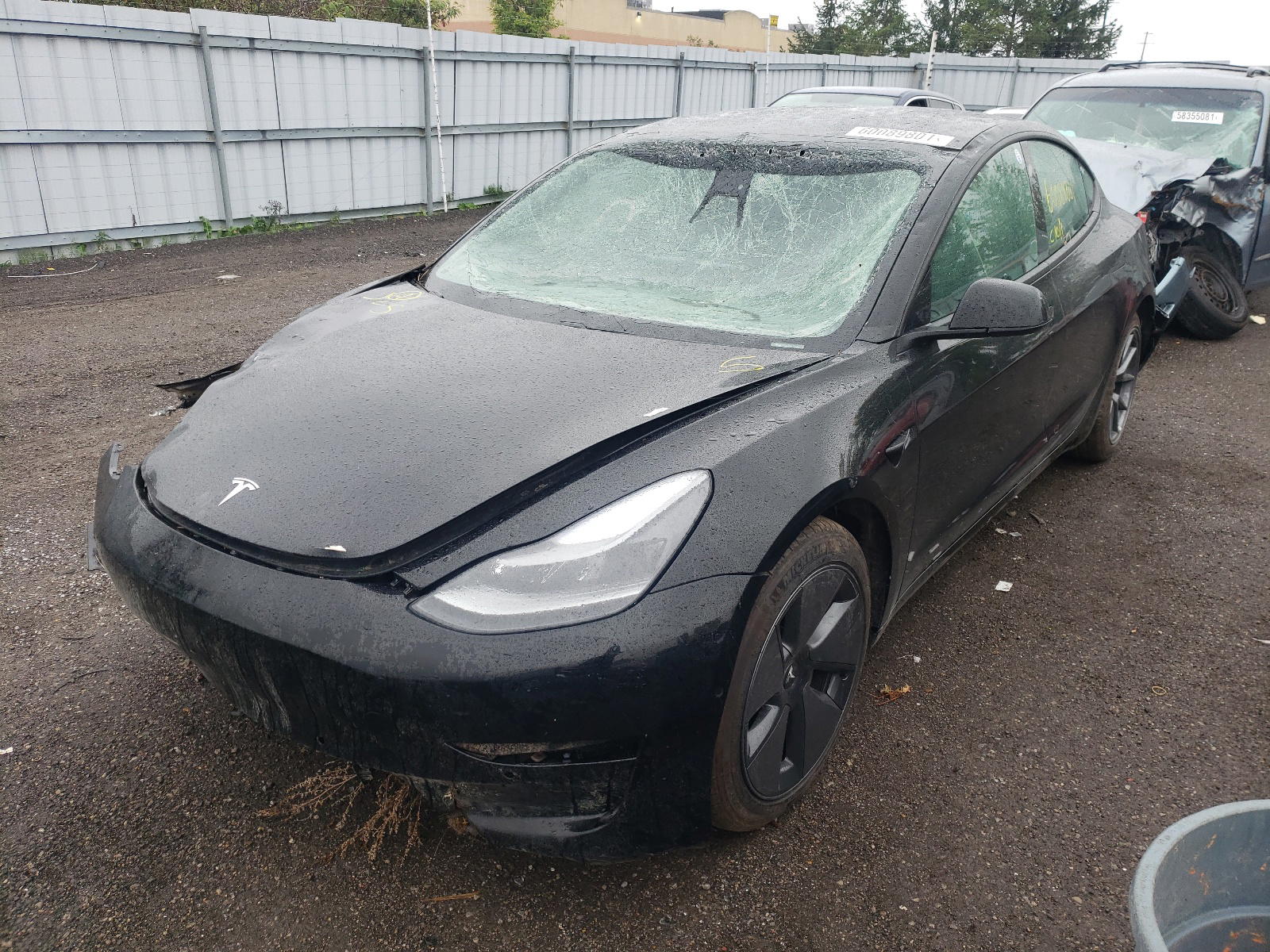Photo 2 from auction – 2021 TESLA MODEL 3 with VIN 5YJ3E1EAXMF985825