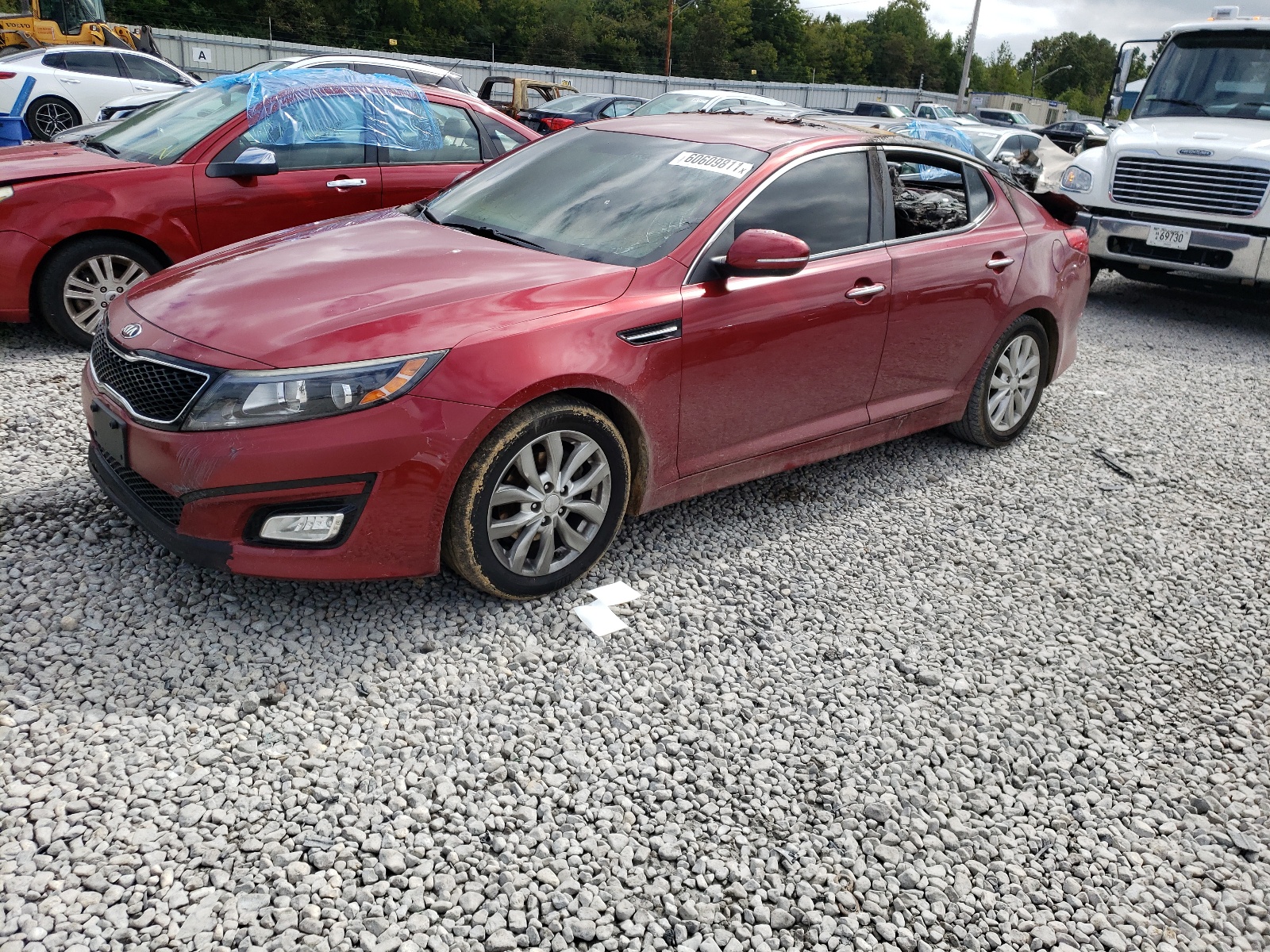 Photo 2 from auction – 2015 KIA OPTIMA LX with VIN 5XXGM4A79FG465230