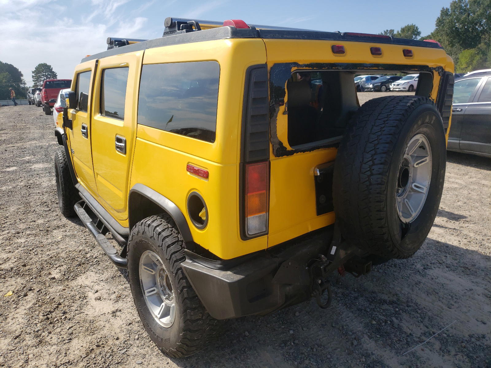 Photo 3 from auction – 2003 HUMMER H2 with VIN 5GRGN23U93H142054