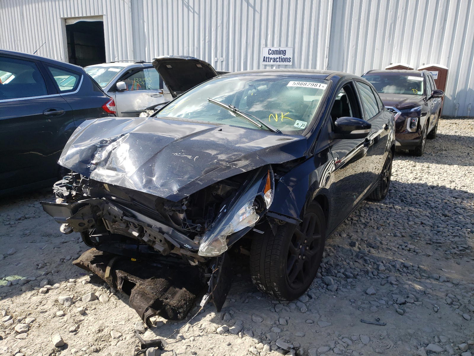 Photo 2 from auction – 2016 FORD FOCUS SE with VIN 1FADP3F25GL248234