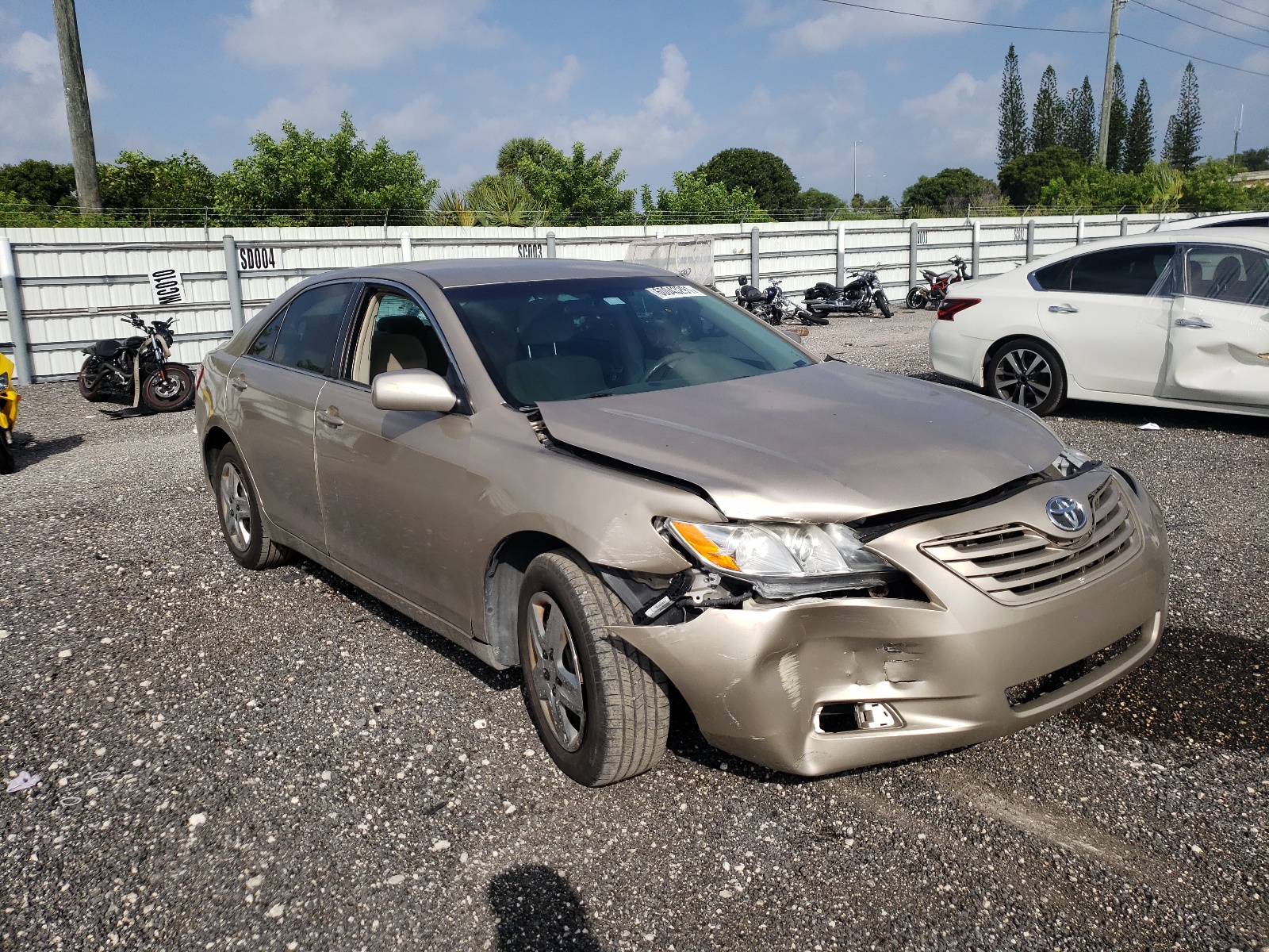 TOYOTA CAMRY BASE 2009 with VIN 4T1BE46K89U390938 - Photo from auction