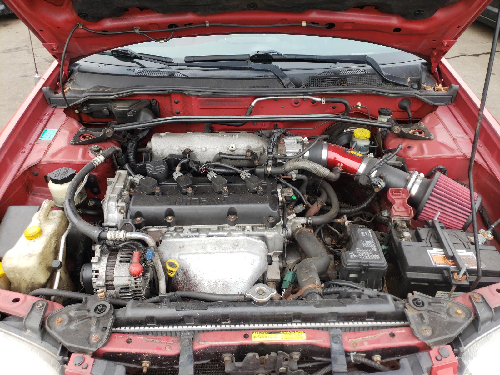 Photo 12 from auction – 2002 NISSAN SENTRA SE- with VIN 3N1AB51DX2L708200