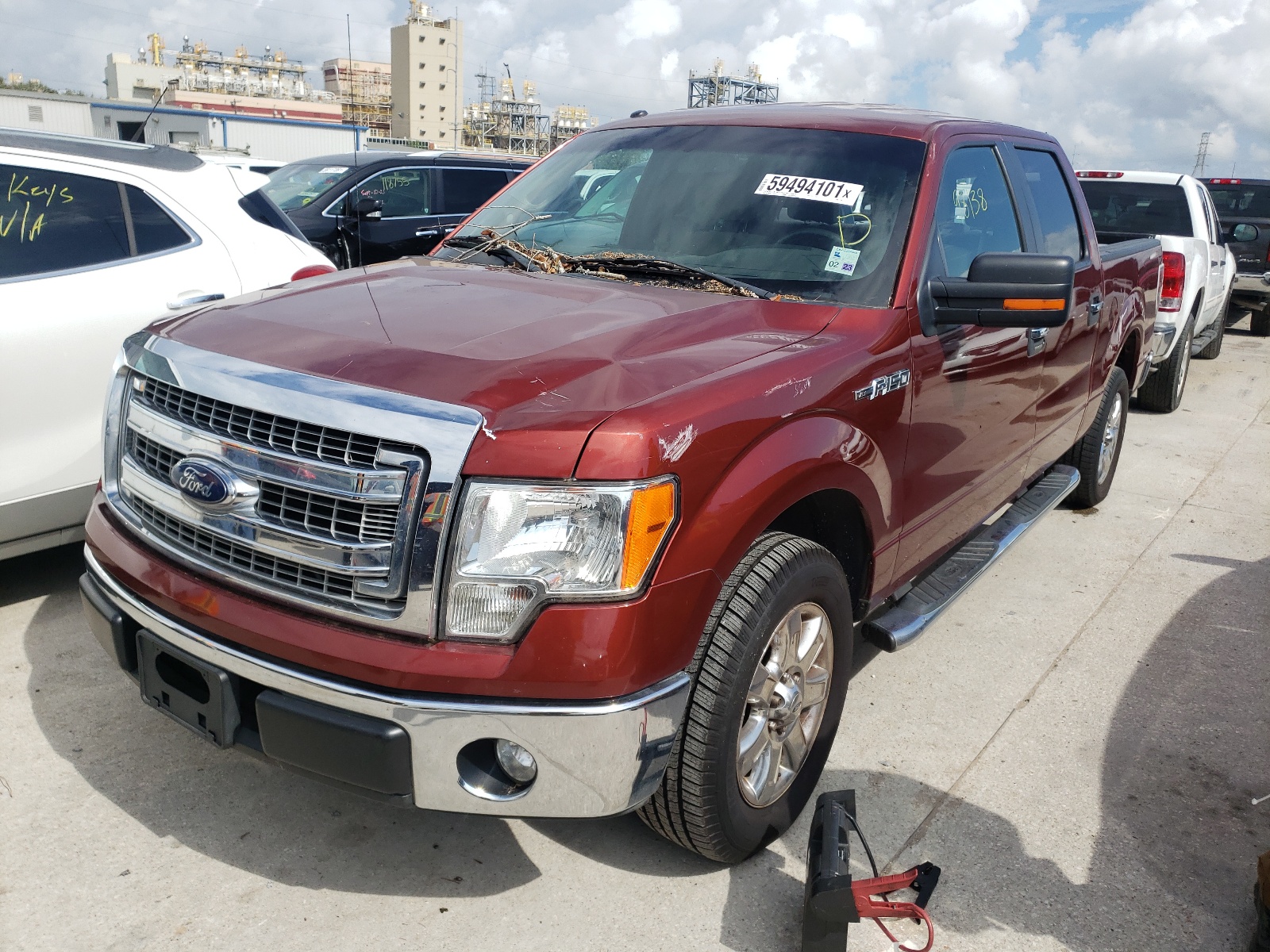 Photo 2 from auction – 2014 FORD F150 SUPER with VIN 1FTFW1CF0EKE76615