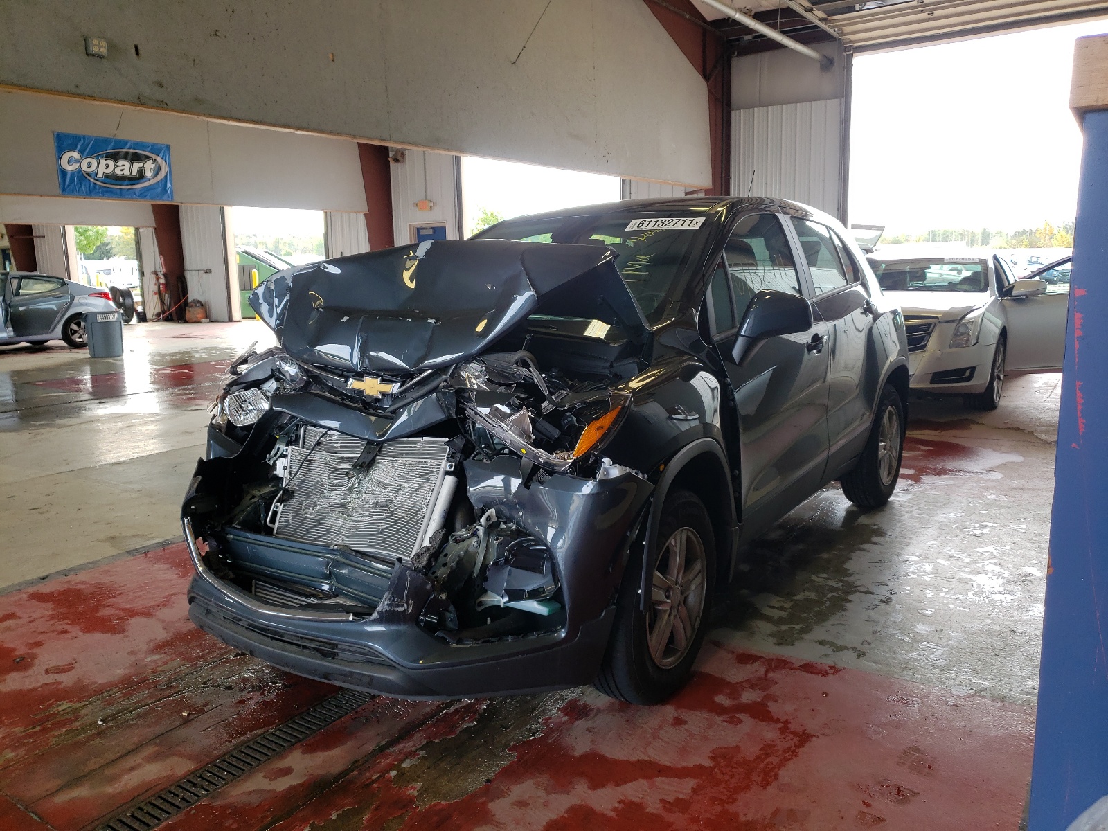 Photo 2 from auction – 2021 CHEVROLET TRAX LS with VIN KL7CJNSB6MB342498