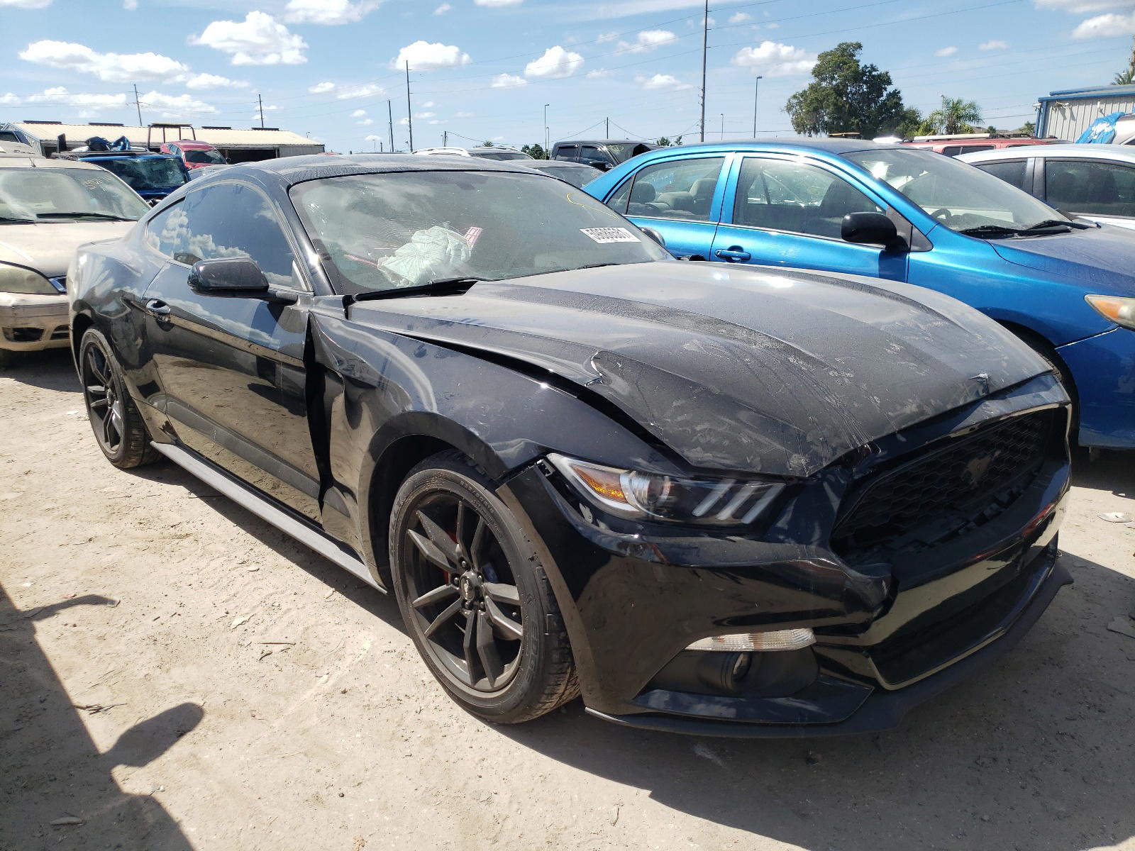 FORD MUSTANG 2017 with VIN 1FA6P8TH8H5249138 - Photo from auction