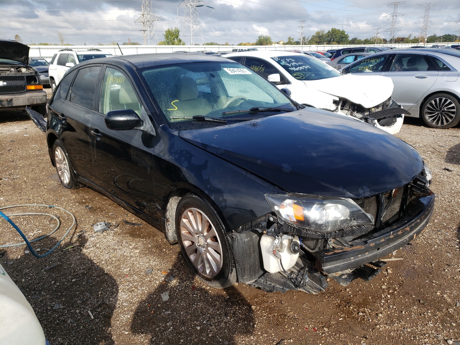 SUBARU IMPREZA 2. 2008 z numerem VIN JF1GH616X8H802782 - Zdjęcie z aukcji