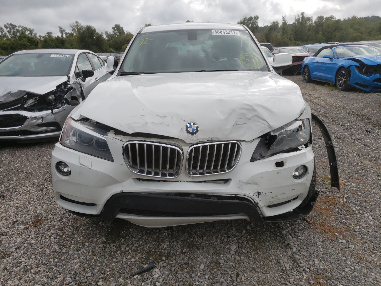 Photo 7 from auction – 2014 BMW X3 XDRIVE3 with VIN 5UXWX7C5XE0E77811