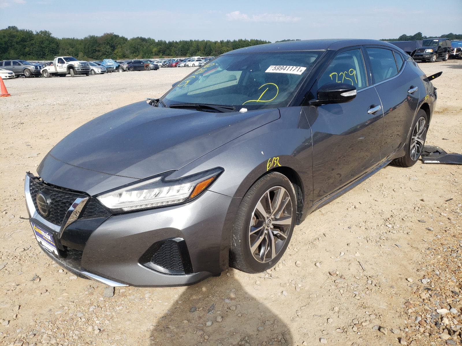 Photo 2 from auction – 2020 NISSAN MAXIMA SV with VIN 1N4AA6CV2LC373111