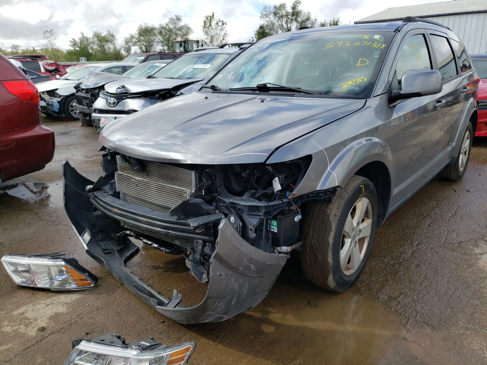 Photo 2 from auction – 2012 DODGE JOURNEY SX with VIN 3C4PDDBG3CT208515