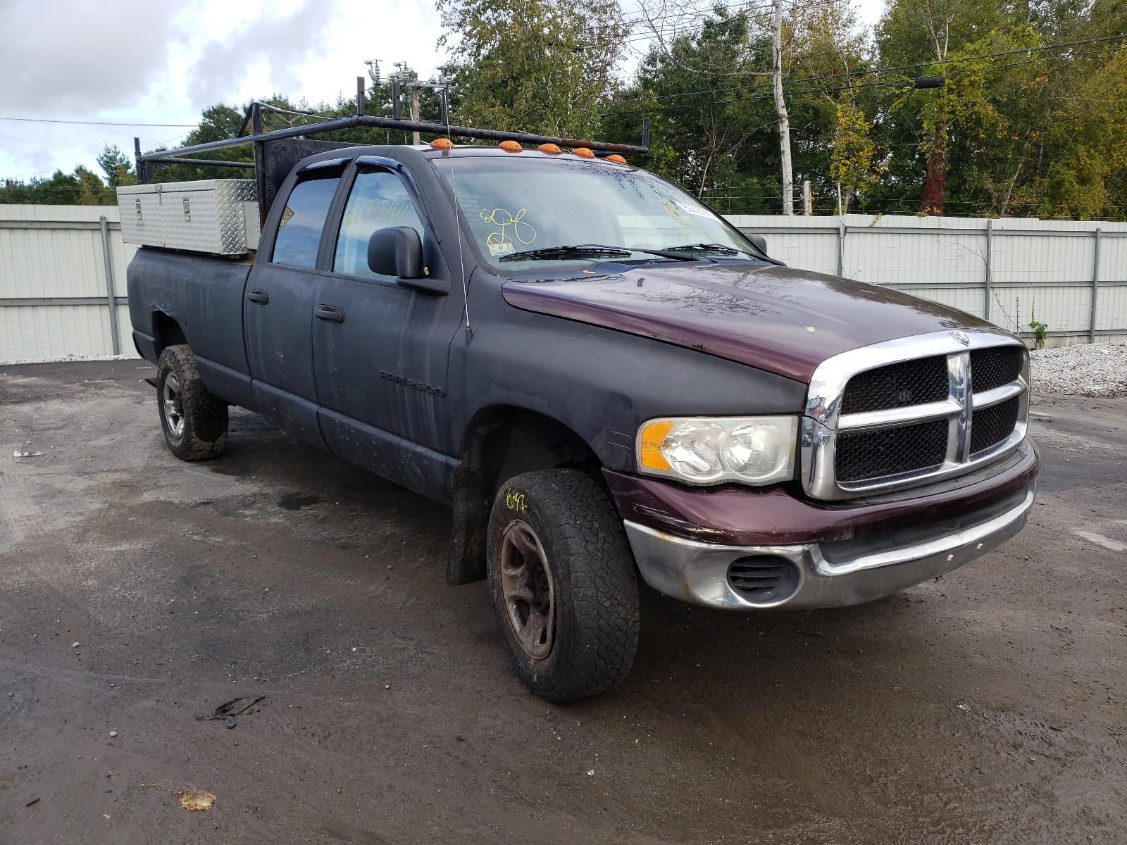 DODGE RAM 2500 S 2004 with VIN 3D7KU28D54G270624 - Photo from auction