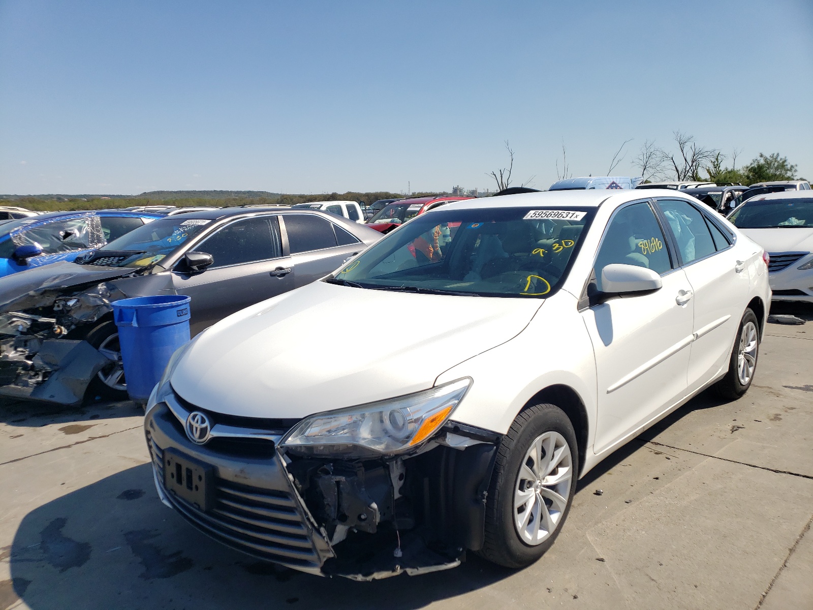 Photo 2 from auction – 2015 TOYOTA CAMRY LE with VIN 4T4BF1FKXFR486891