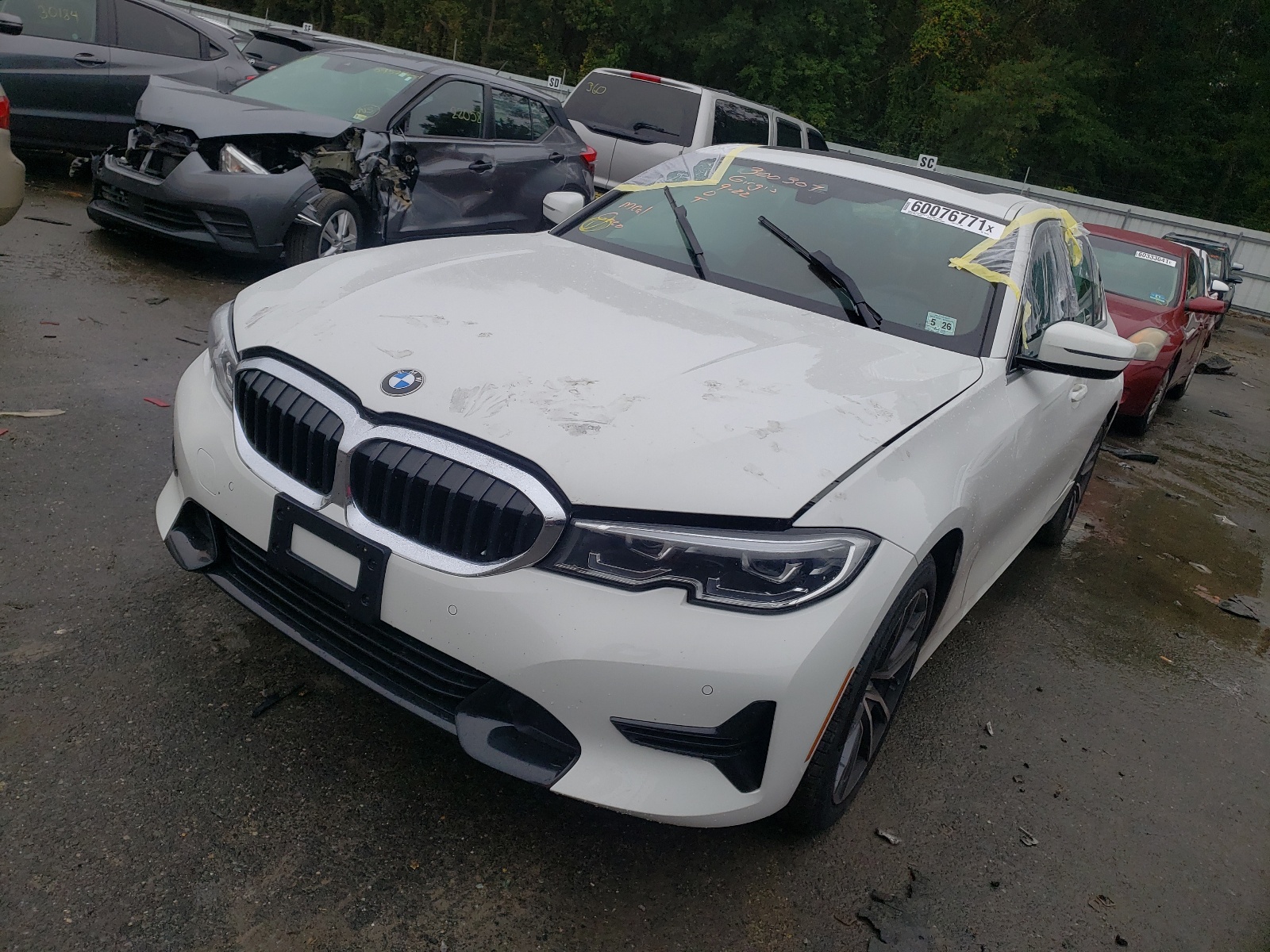 Photo 2 from auction – 2021 BMW 330XI with VIN 3MW5R7J09M8B92546