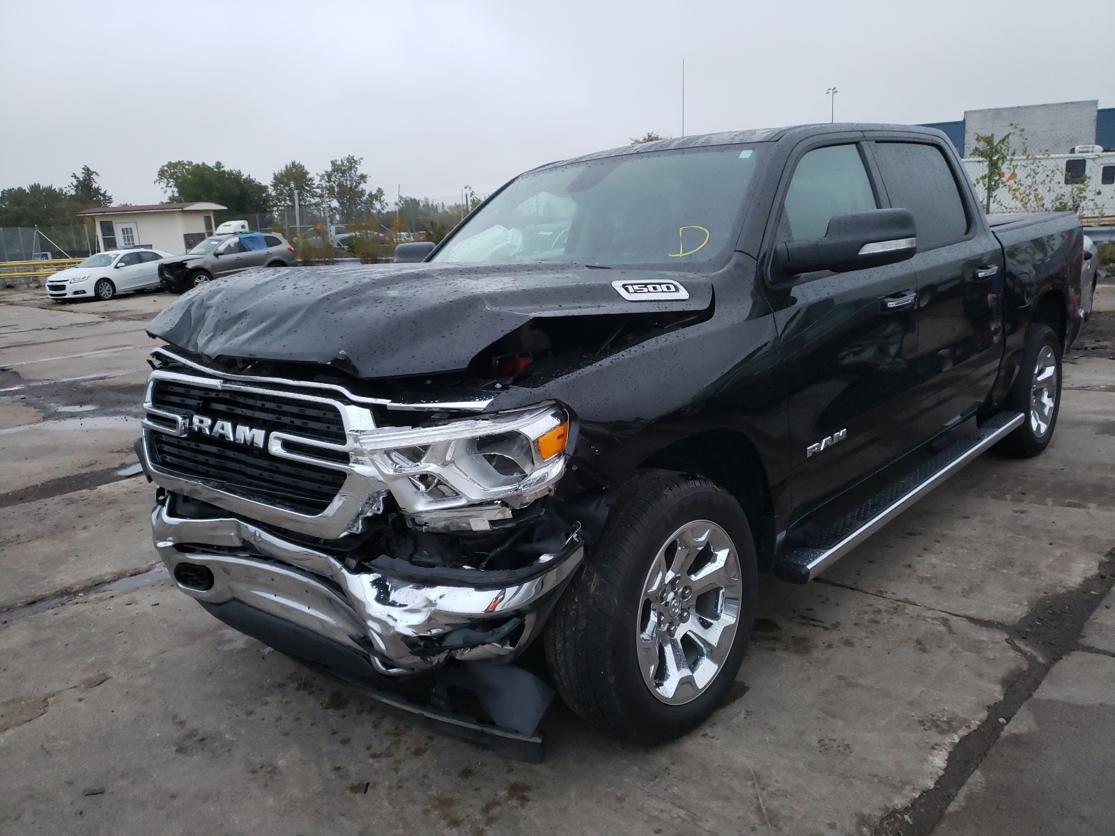 Photo 2 from auction – 2019 RAM 1500 BIG H with VIN 1C6RRFFG4KN911529
