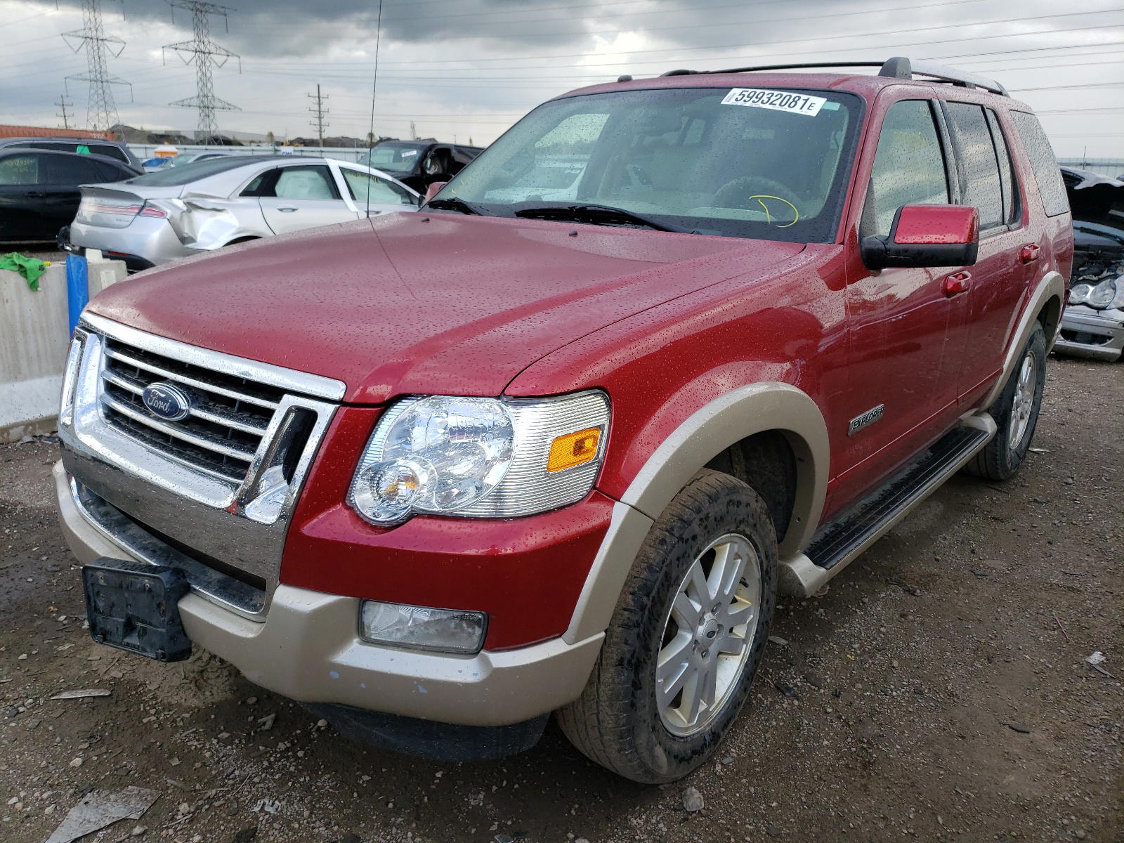 Photo 2 from auction – 2007 FORD EXPLORER E with VIN 1FMEU74E07UA60271