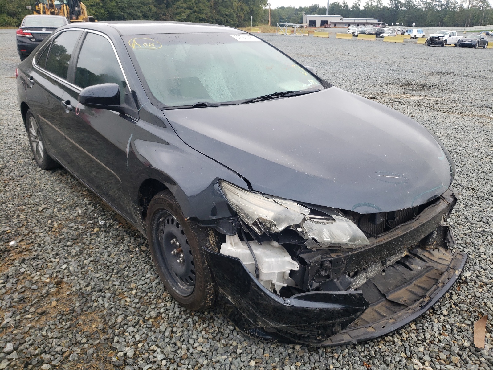 TOYOTA CAMRY LE 2015 with VIN 4T1BF1FK6FU022880 - Photo from auction