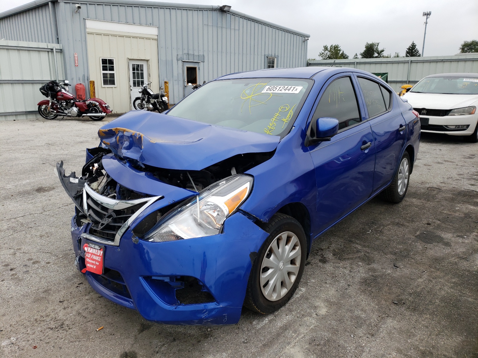 Photo 2 from auction – 2016 NISSAN VERSA S with VIN 3N1CN7AP6GL864831