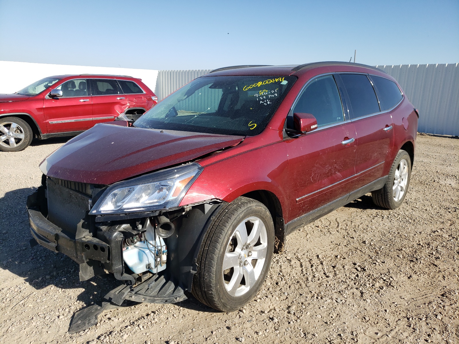 Photo 2 from auction – 2017 CHEVROLET TRAVERSE P with VIN 1GNKVJKDXHJ314770