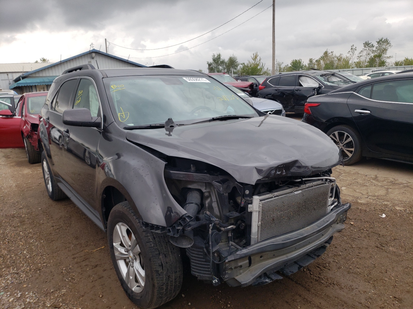 CHEVROLET EQUINOX LT 2014 with VIN 2GNALBEK7E6241335 - Photo from auction