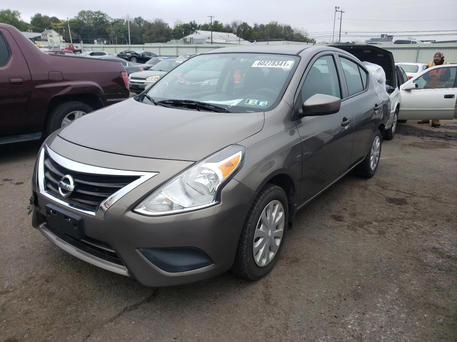 Photo 2 from auction – 2016 NISSAN VERSA S with VIN 3N1CN7AP4GL839748