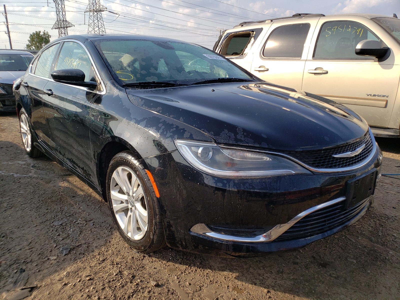 CHRYSLER 200 LIMITE 2015 with VIN 1C3CCCAB1FN553925 - Photo from auction