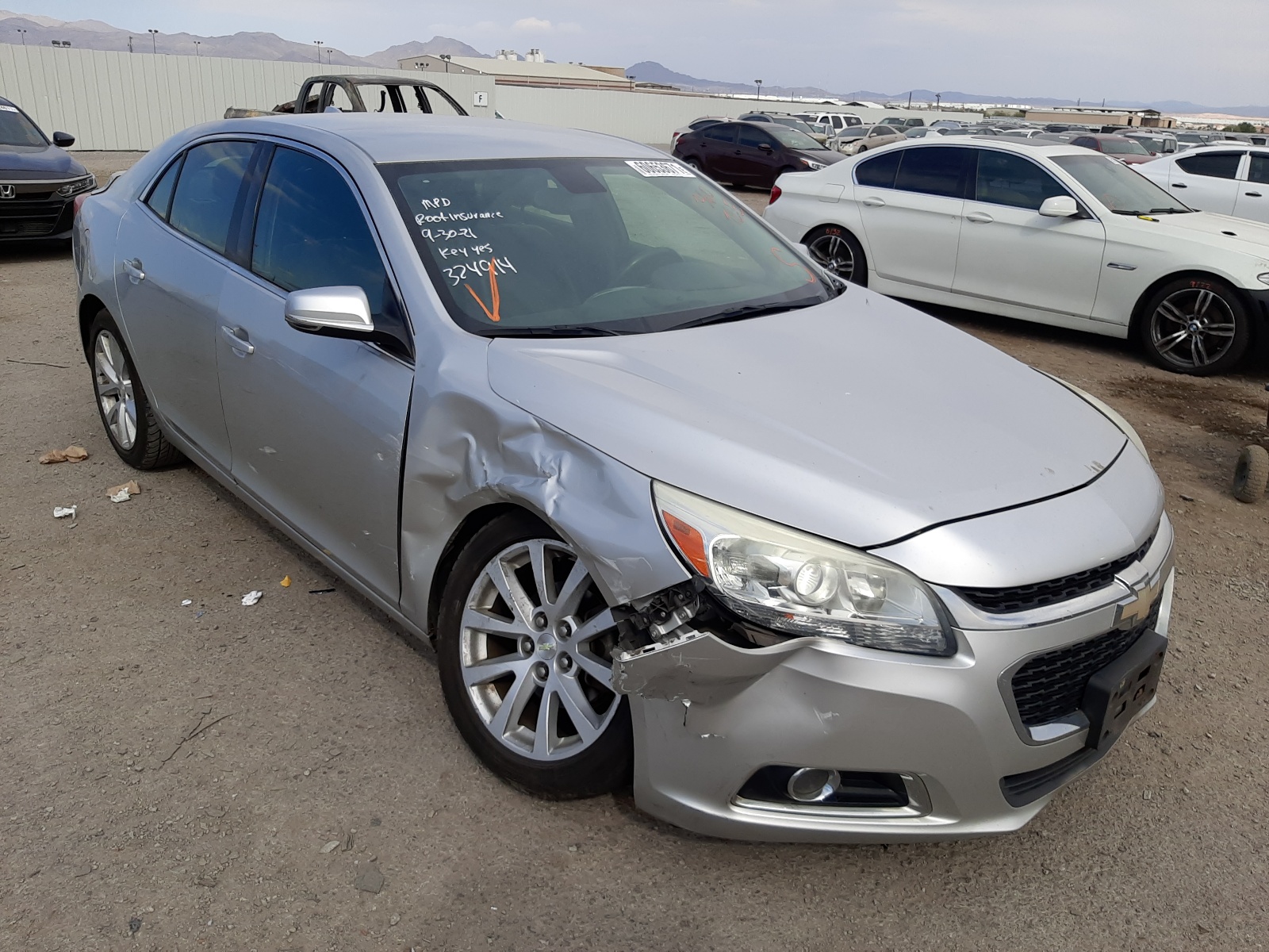 CHEVROLET MALIBU 2LT 2014 with VIN 1G11E5SLAEF281548 - Photo from auction