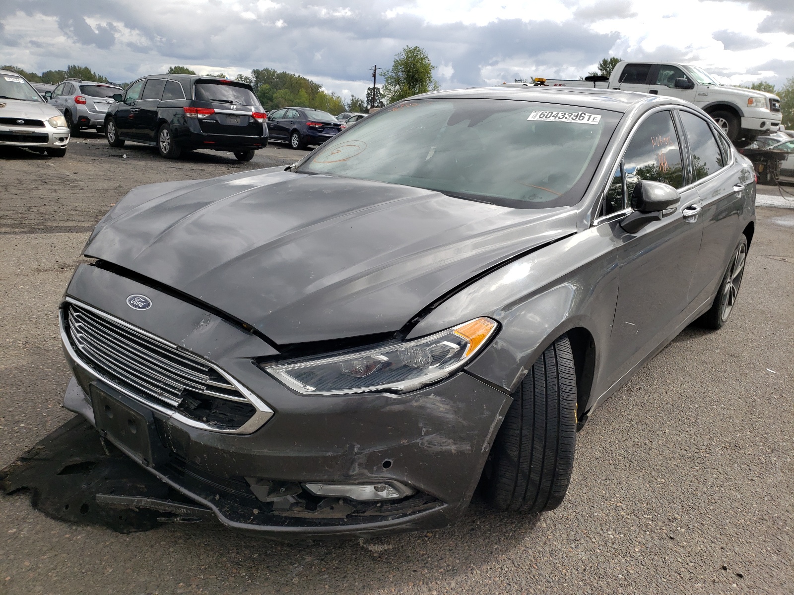Photo 2 from auction – 2017 FORD FUSION TIT with VIN 3FA6P0D98HR120788
