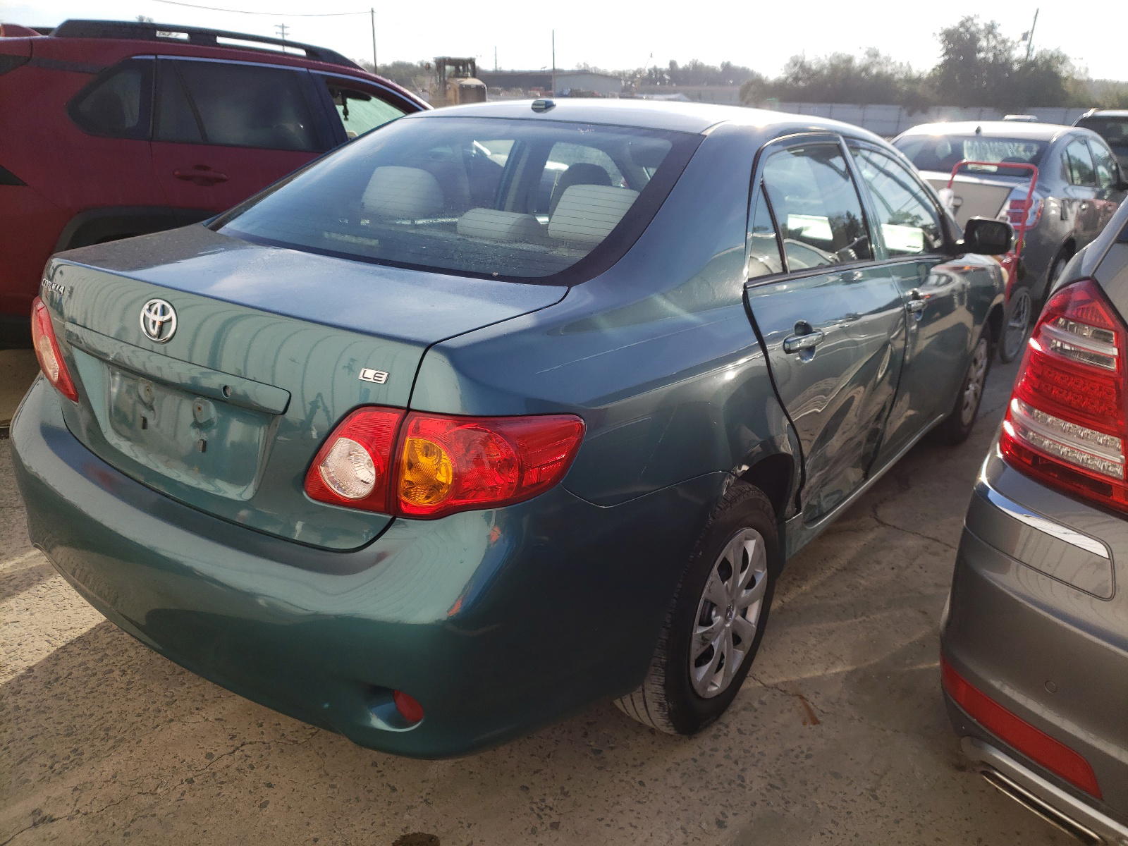 Photo 4 from auction – 2009 TOYOTA COROLLA BA with VIN 2T1BU40E19C098474