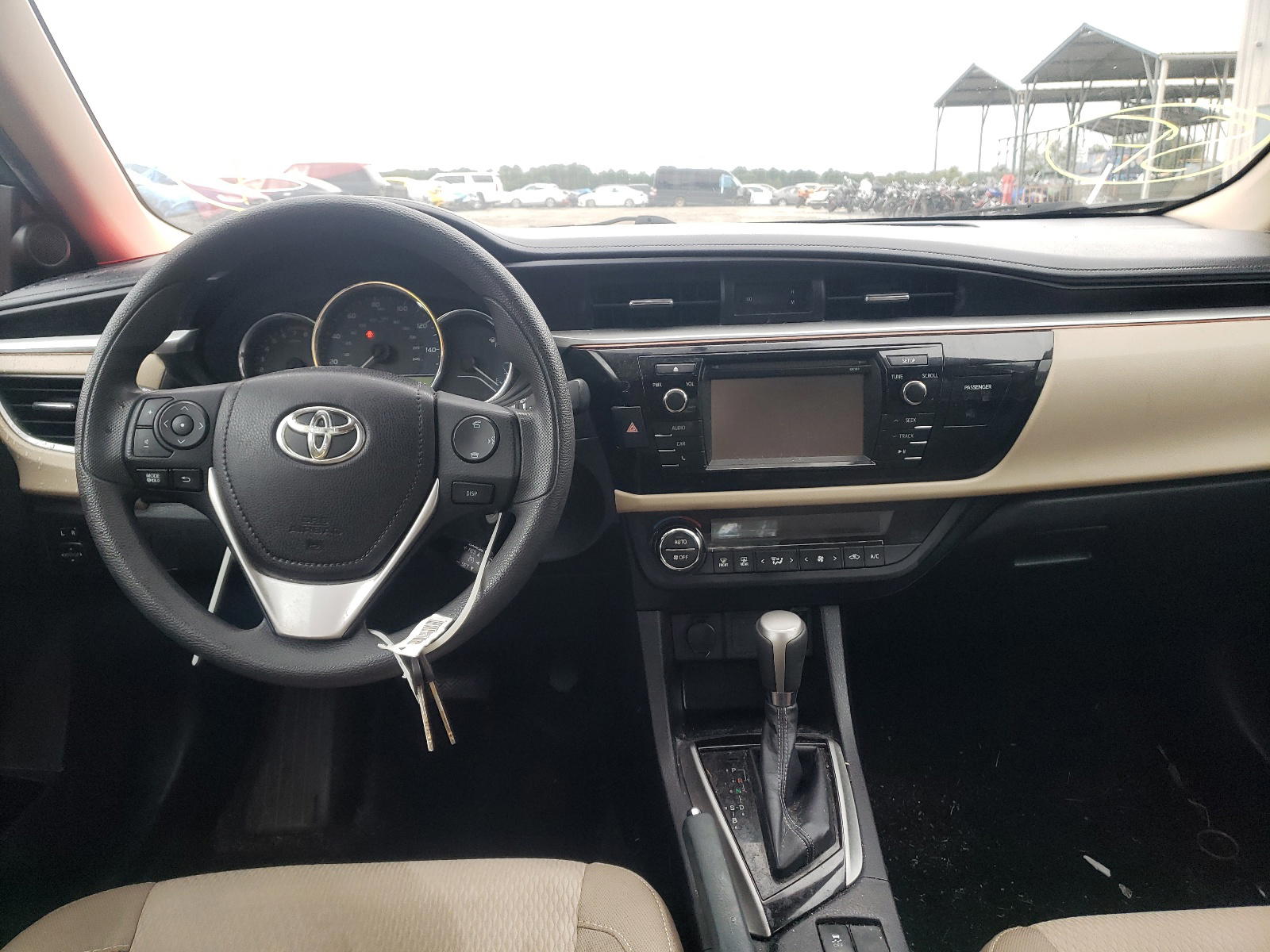 Photo 9 from auction – 2015 TOYOTA COROLLA L with VIN 2T1BURHE6FC329947