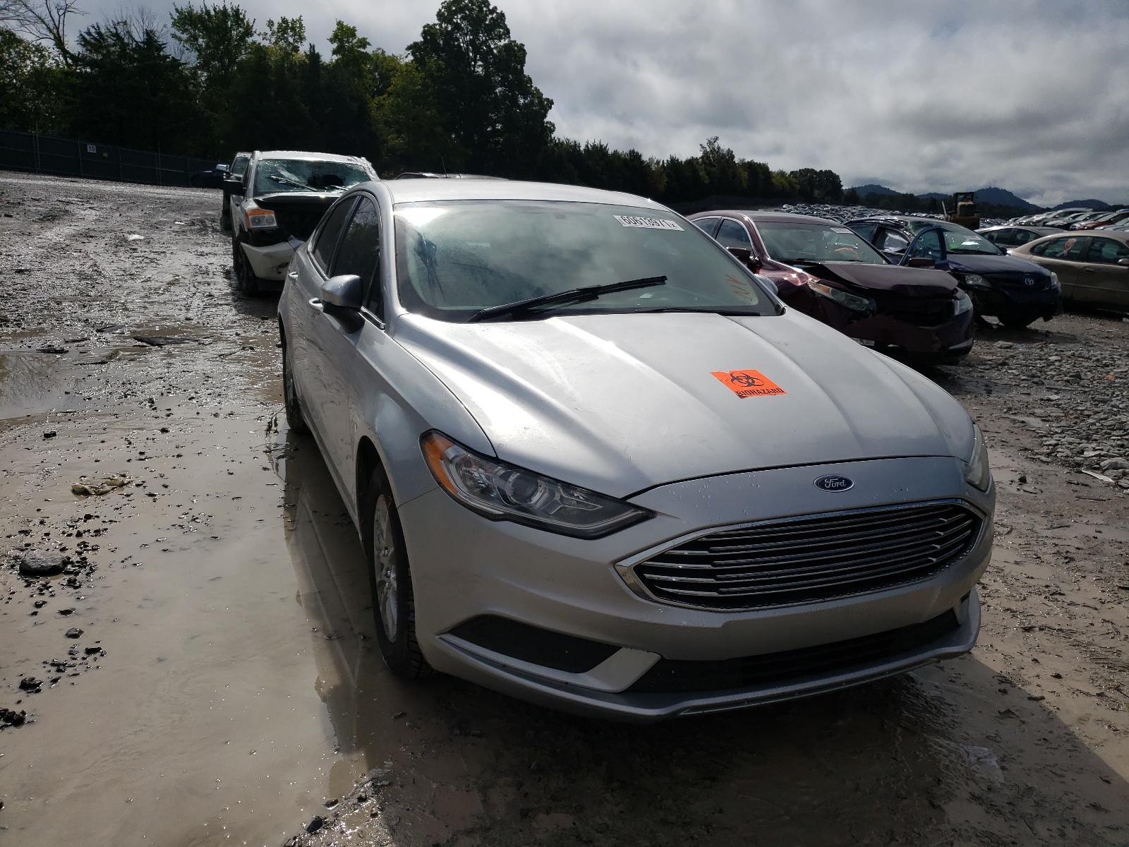 Photo 1 from auction – 2017 FORD FUSION S with VIN 3FA6P0G74HR346367