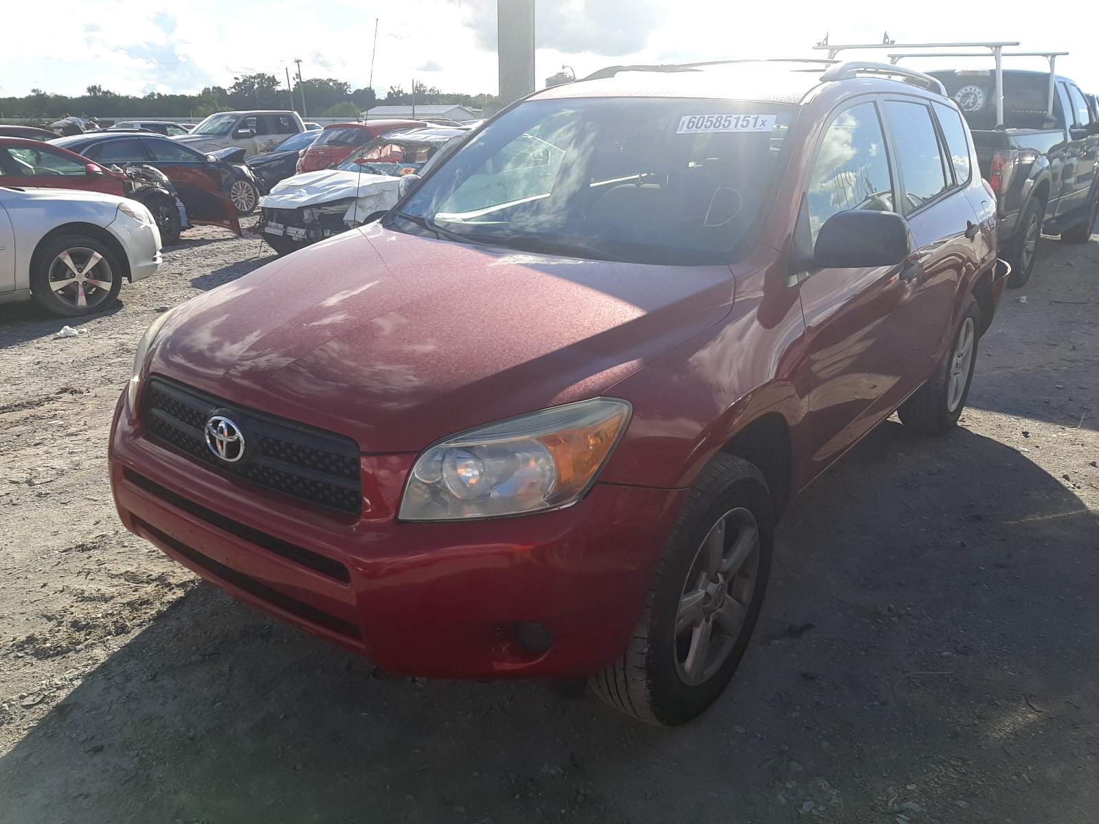 Photo 2 from auction – 2008 TOYOTA RAV4 with VIN JTMZD33V186060608