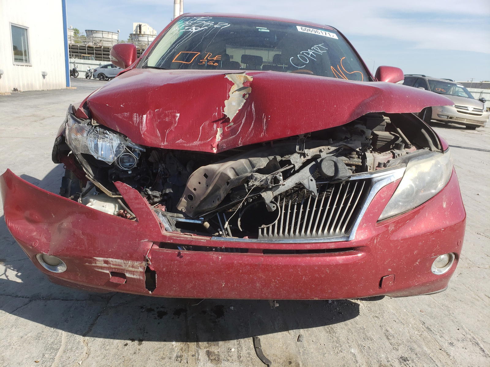 Photo 9 from auction – 2010 LEXUS RX 450 with VIN JTJZB1BAXA2003245