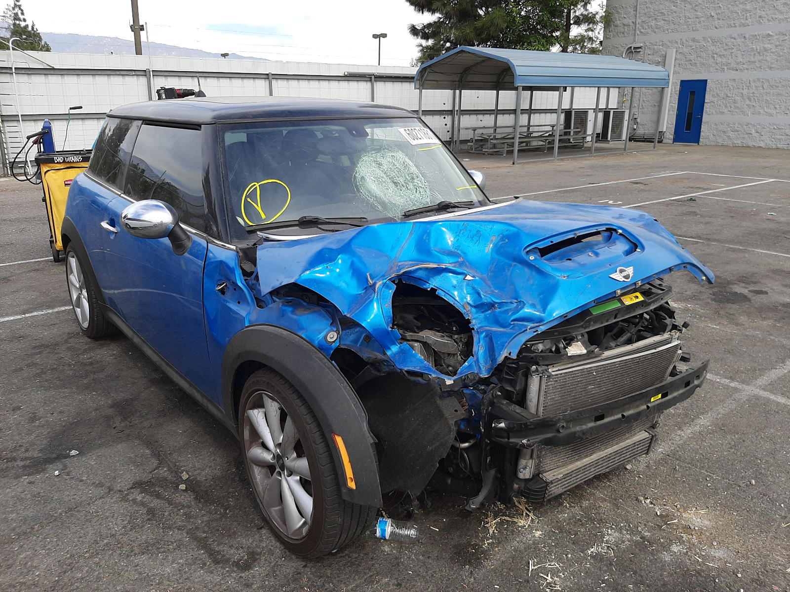 MINI COOPER S 2011 with VIN WMWSV3C56BTY10881 - Photo from auction