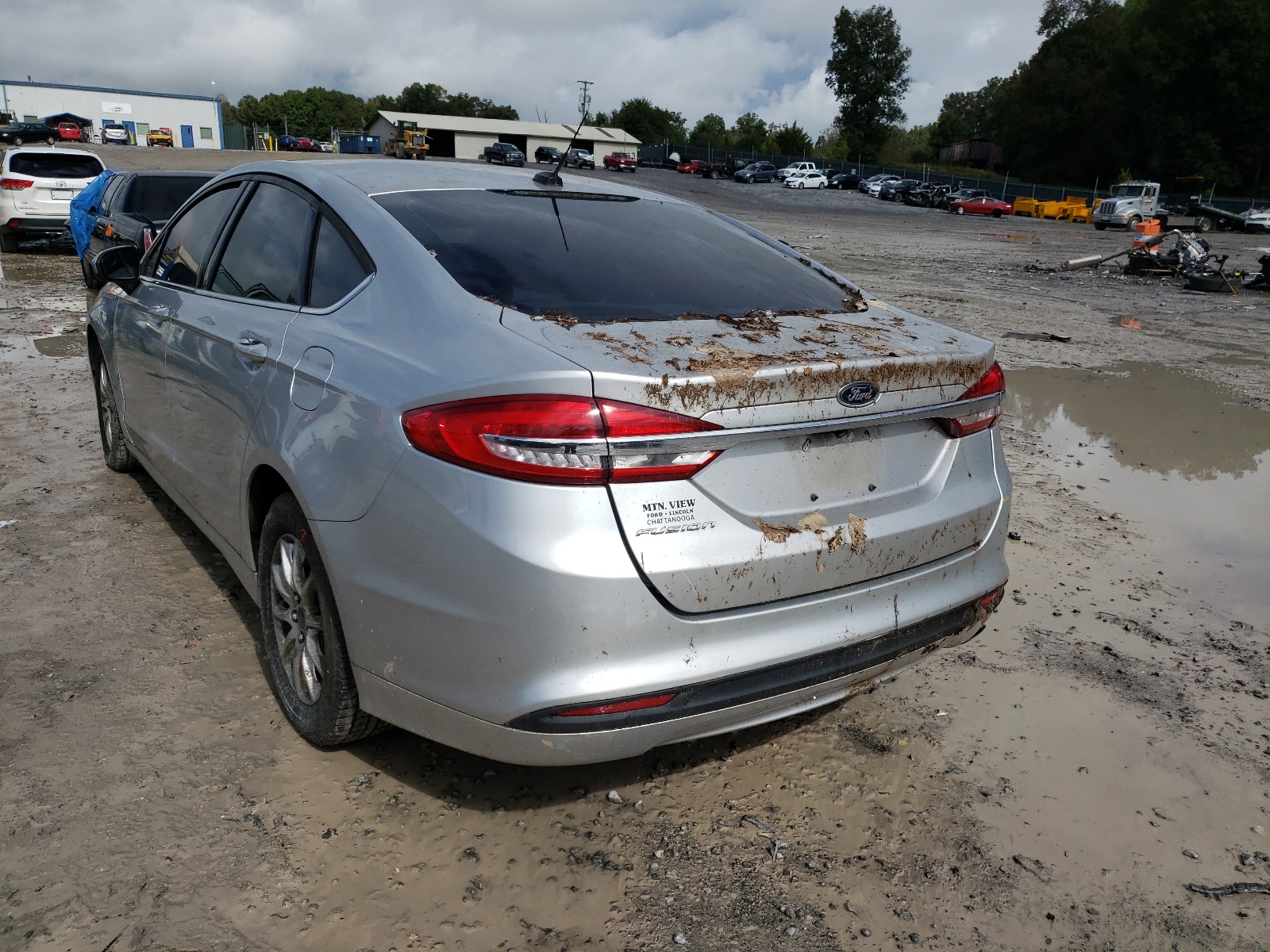 Photo 3 from auction – 2017 FORD FUSION S with VIN 3FA6P0G74HR346367