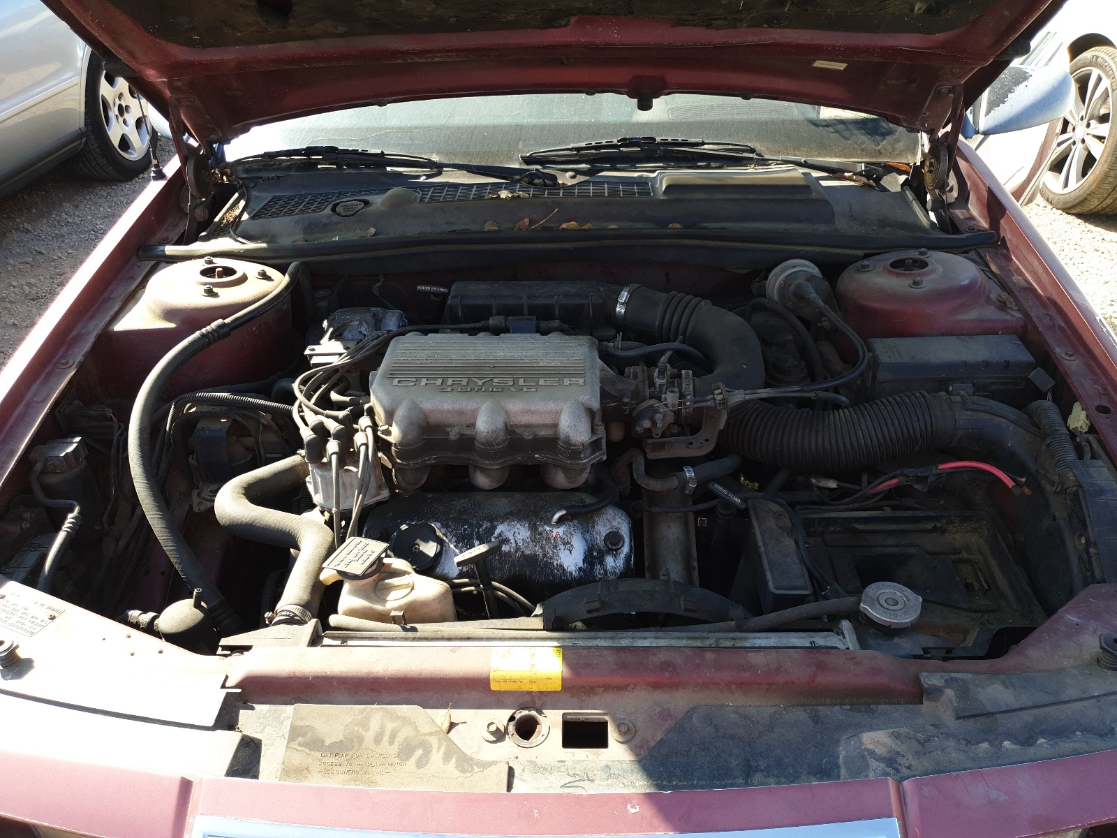 Photo 7 from auction – 1991 CHRYSLER LEBARON with VIN 1C3XJ4532MG121880