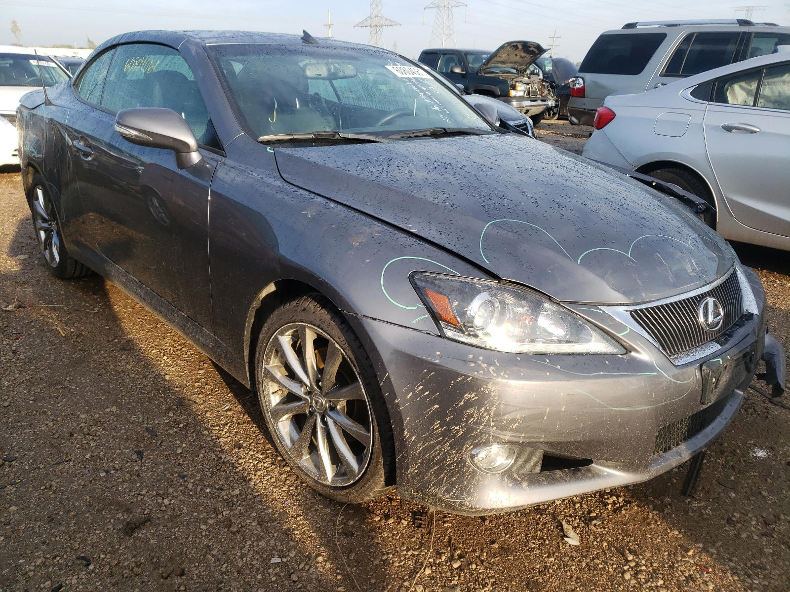 LEXUS IS 250 2015 with VIN JTHFF2C26F2533435 - Photo from auction