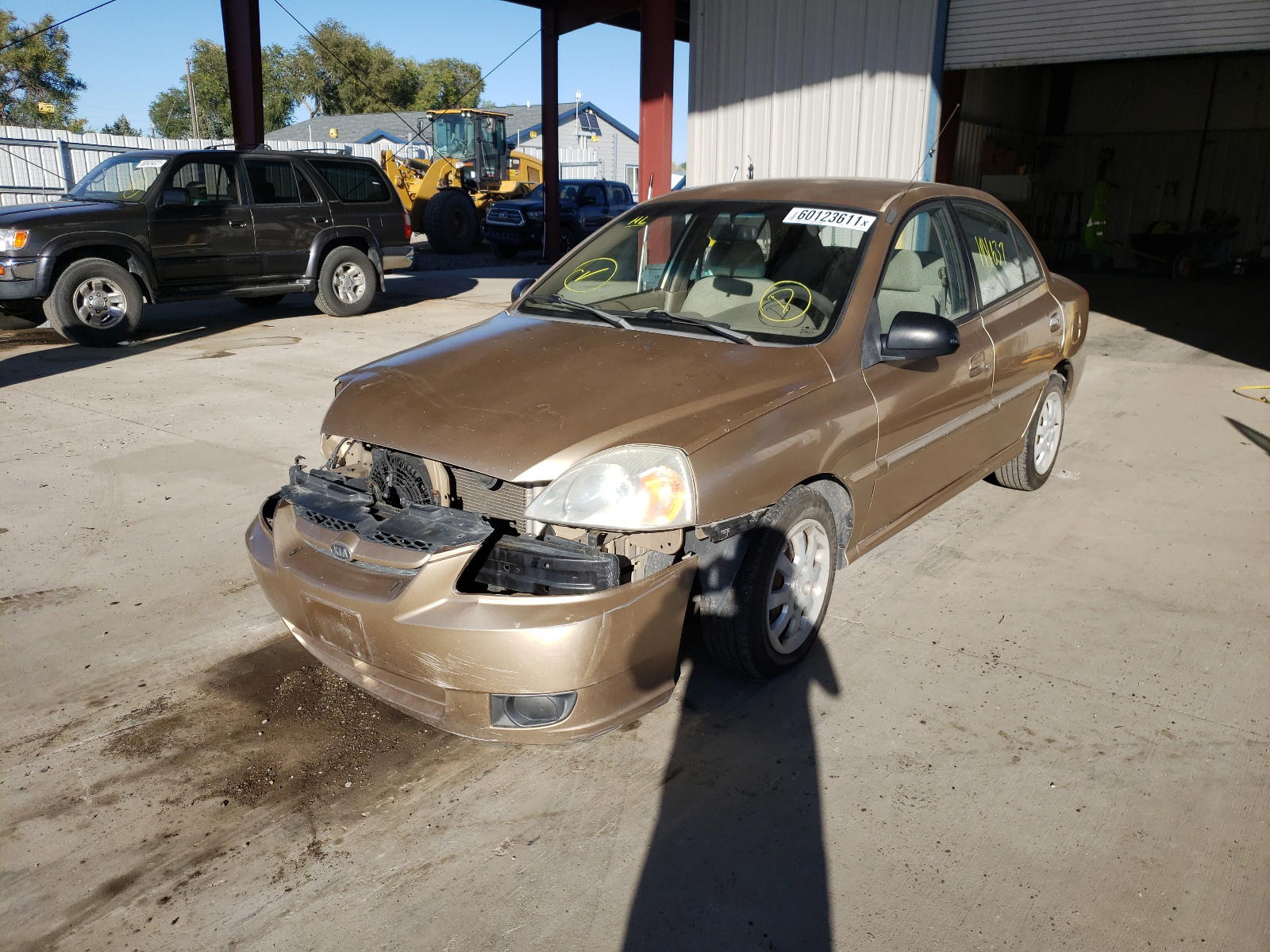 Photo 2 from auction – 2003 KIA RIO with VIN KNADC125X36240789
