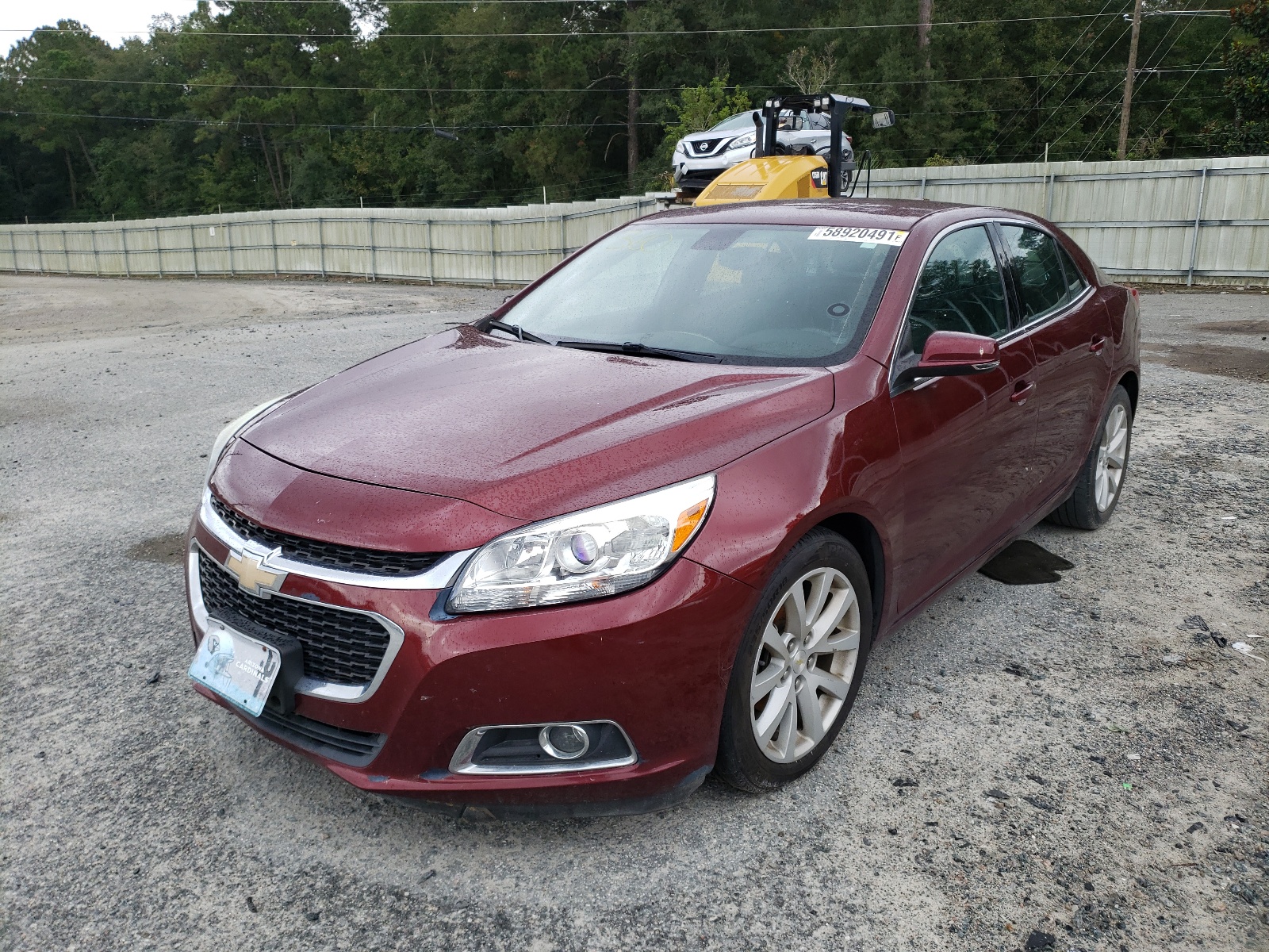 Photo 2 from auction – 2015 CHEVROLET MALIBU 2LT with VIN 1G11D5SL1FF250360