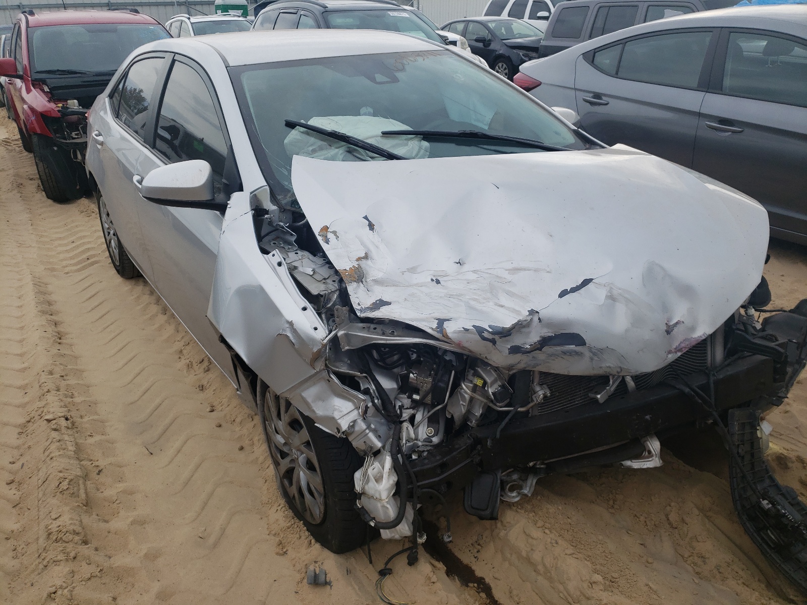 Photo 1 from auction – 2018 TOYOTA COROLLA L with VIN 2T1BURHE1JC107602