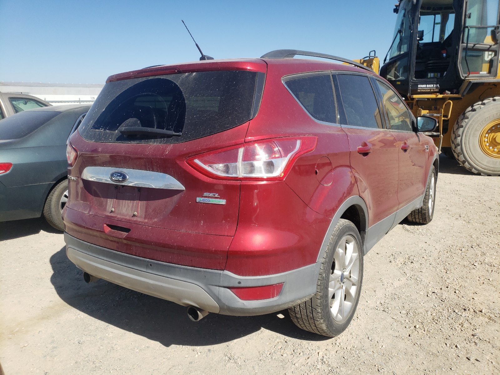 Photo 4 from auction – 2013 FORD ESCAPE SEL with VIN 1FMCU0HX0DUA11304