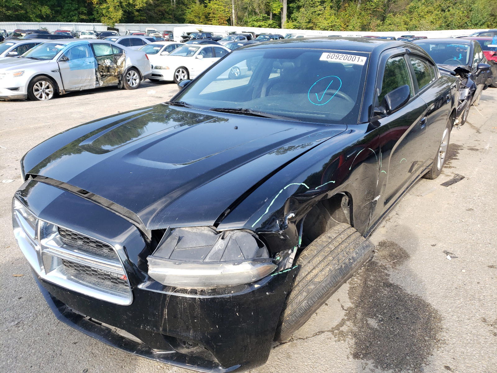 Photo 2 from auction – 2013 DODGE CHARGER SE with VIN 2C3CDXBG4DH531504