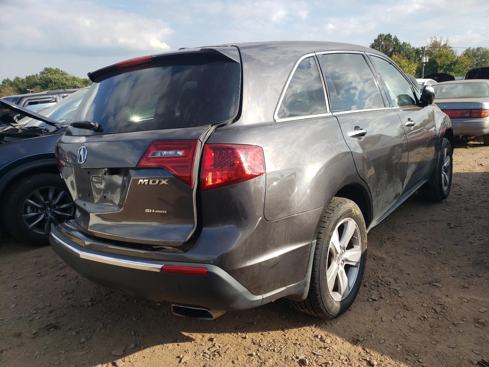 Photo 4 from auction – 2012 ACURA MDX TECHNO with VIN 2HNYD2H34CH512808