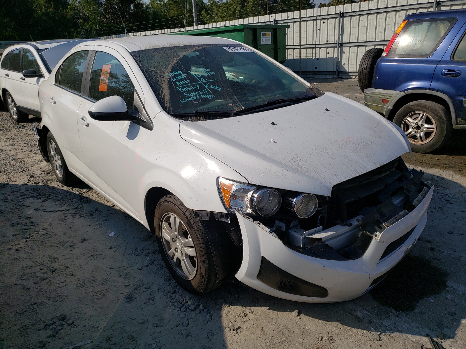 CHEVROLET SONIC LT 2016 with VIN 1G1JC5SH6G4139976 - Photo from auction