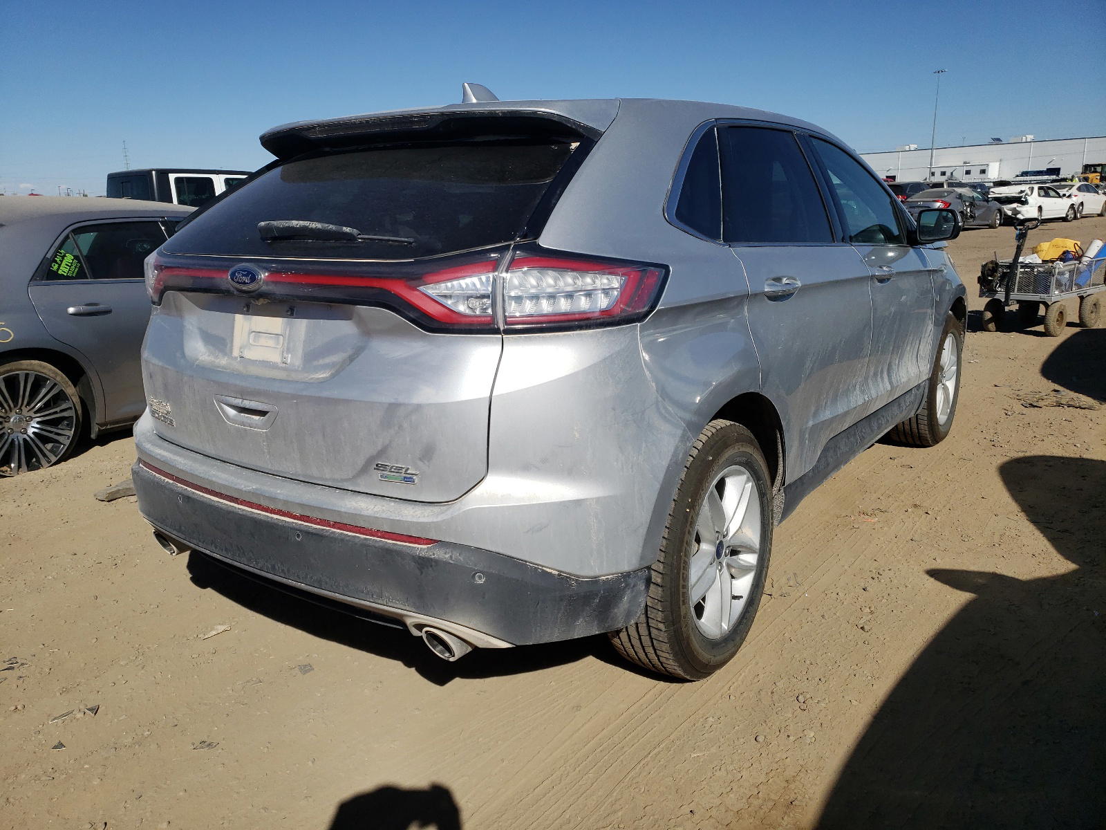 Photo 4 from auction – 2018 FORD EDGE SEL with VIN 2FMPK4J96JBC51615